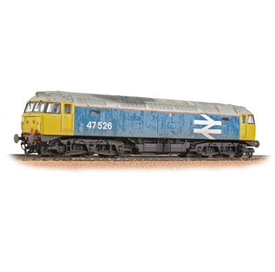 Bachmann 35-421 Class 47 BR Large Logo Weathered Livery