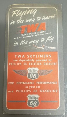 TWA Trans World Airline 1950 Boarding Pass Los Angles Phoenix AZ ...