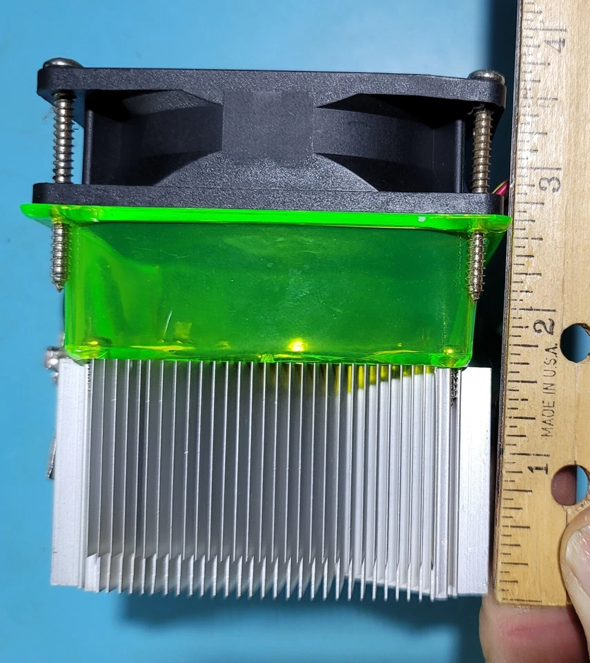 CPU Heat Sink Cooling Fan 3 Pin  AM3+ AM3 AM2 939 754 FM1 FM2  New/Refurbish FN8 - Image 3 of 4