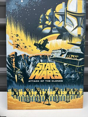 Displate Limited Edition-Attack of the Clones-1000 print. Never