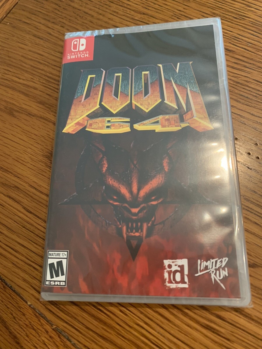 Doom 64 Nintendo Switch Limited Run Games - Brand New Sealed! | eBay