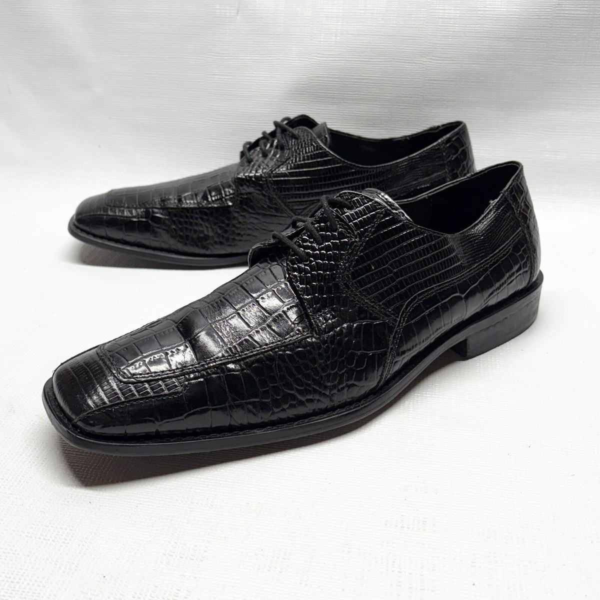 10W 10 WIDE WIDTH Stacy Adams Mens Turano Black Leather Oxfords‎ Dress Shoes Black Stacy Adams Mens Waltham Cap Toe Oxford | Rack Room Shoes main image 2