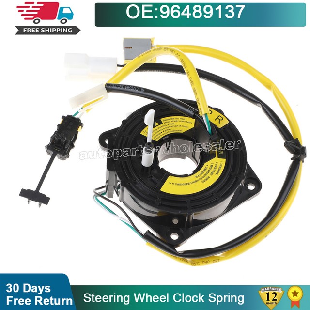 96489137 Spiral Cable Clock Spring Fits For GM Ford Fiesta Replace eBay