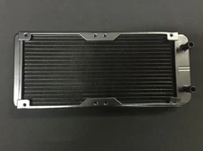 New Aluminum 240mm 18 Tubes Row Heat Exchanger Radiator for PC CPU Water Cooling