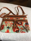 SPARTINA 449 Daufuskie Island “Waving Girl Journey hipster” Crossbody Linen Bag