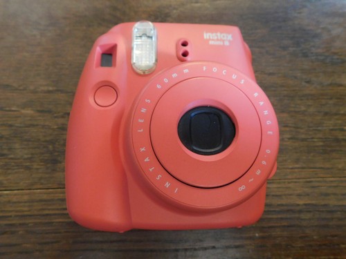 Fujifilm Instax Mini 8 Instant Film Print Polaroid Camera Rare Red Color Fun Euc Ebay
