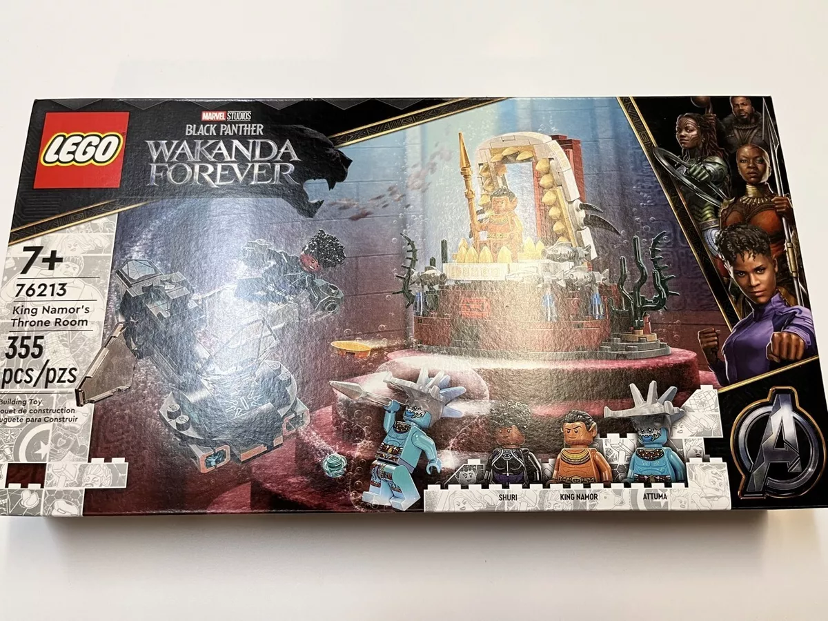 Lego Marvel Black Panther: Wakanda Forever King Namor Throne Room