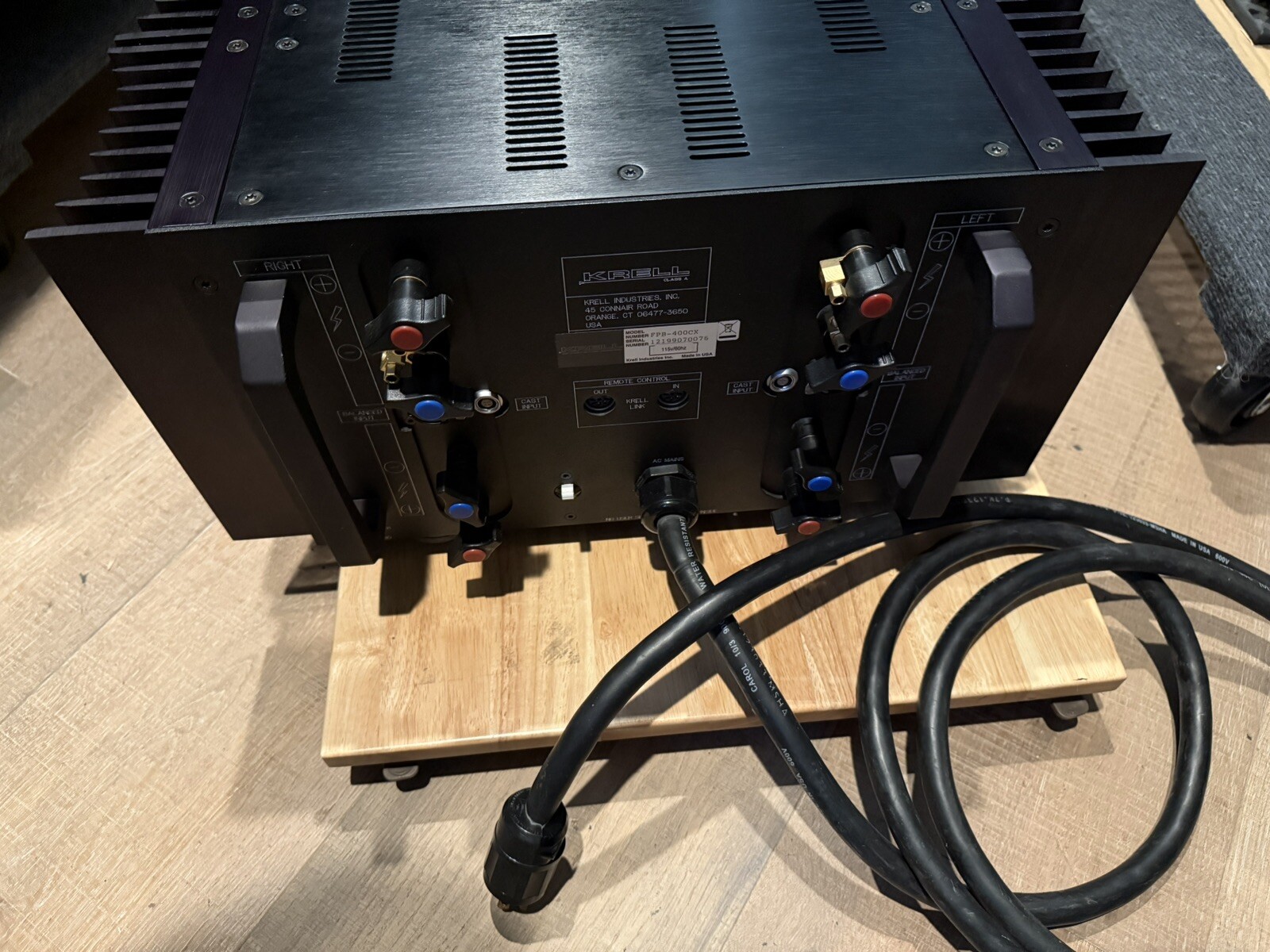 Krell FPB 400cx   Class A Very Good Condition