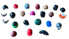Lot Of 20 LEGO Minifigure Helmet Hair Hat Miscellaneous