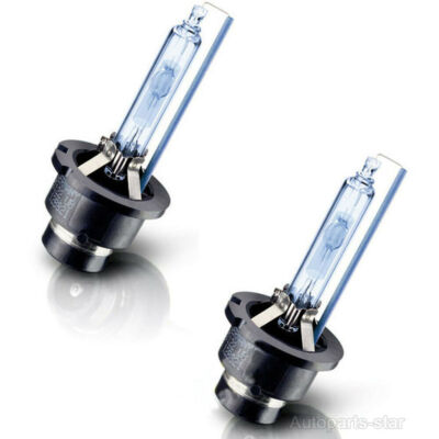 2x D4S Xenon HID Headlight Bulb 6000K White For Lexus Toyota OEM 42402 66440 set