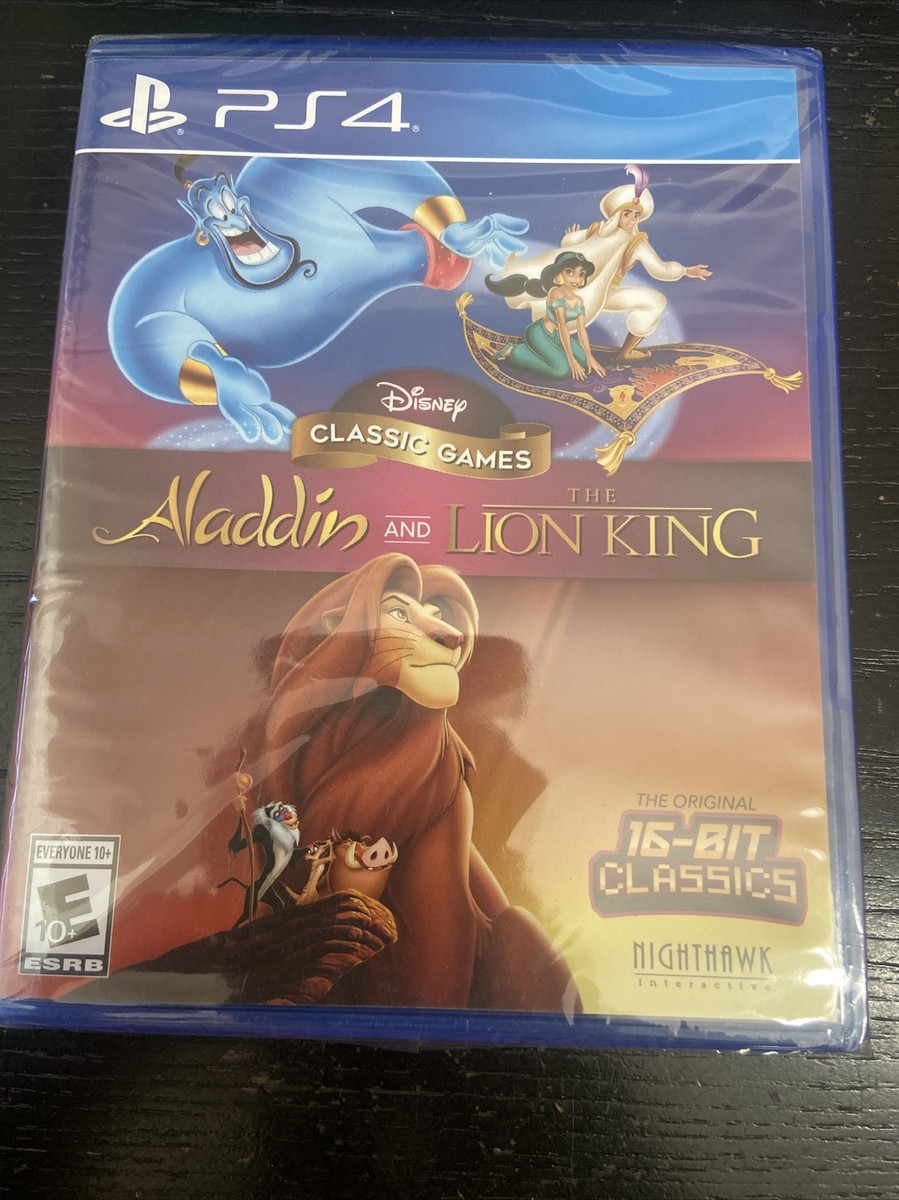 Disney Classic Games: Aladdin and the Lion King (PS4) *NEW