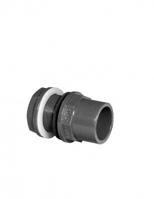 Durchführung f. Polyester 63/75 x 63 mm x 2 1/2  / PVC Rohr Fitting Fittings