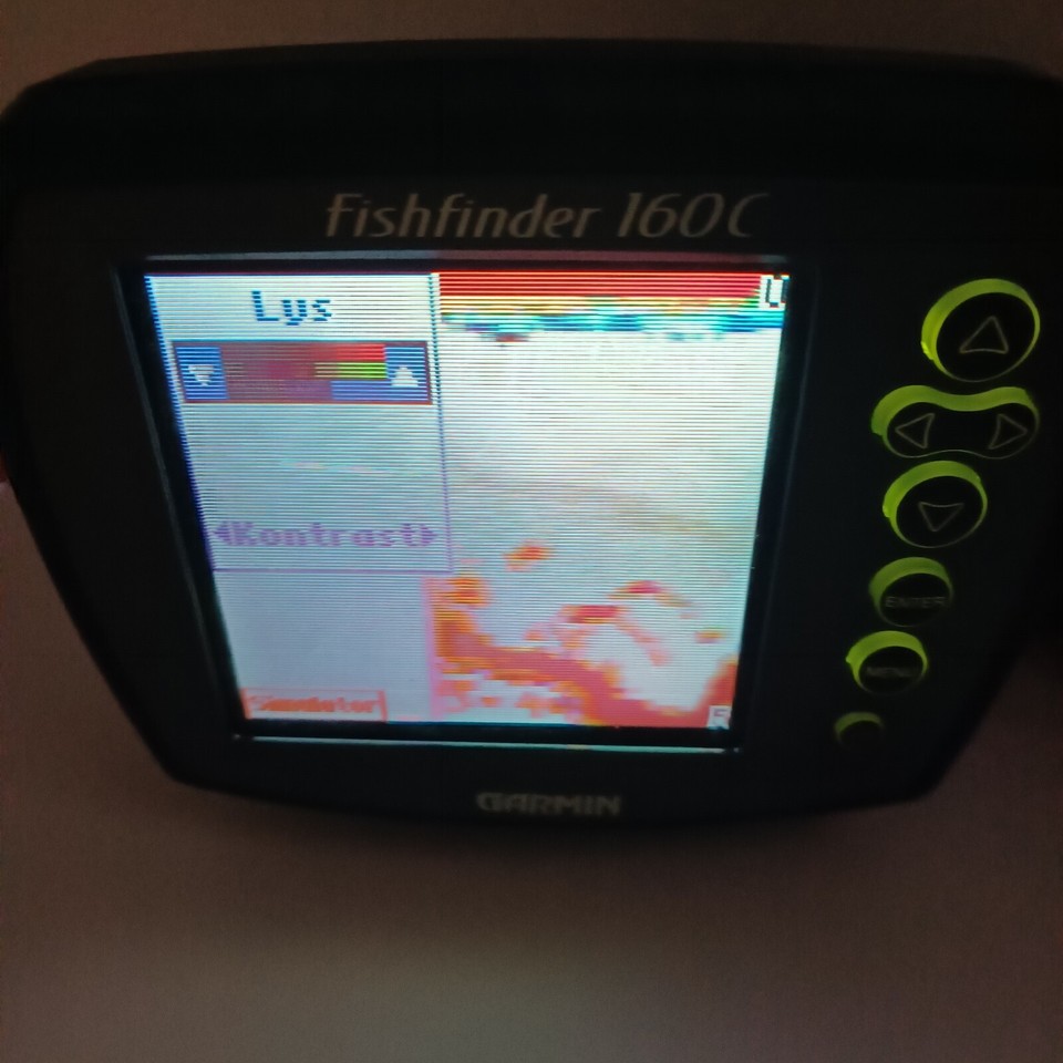 GARMIN FISHFINDER 160c Marine Boat ECHO Sounder Sonar Fish Finder