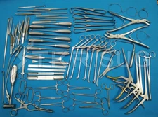 Basic Craniotomy & Laminectomy Surgical Orthopedic Spinal Instruments 78 Pcs Set