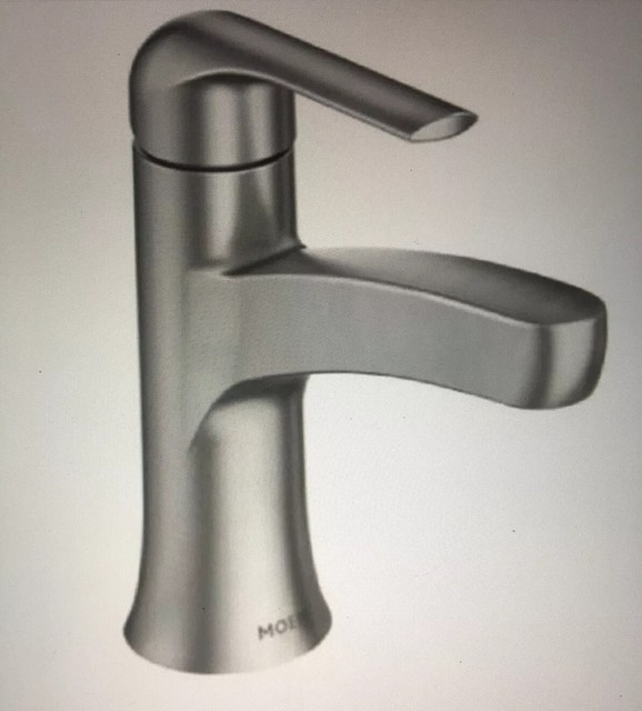 Moen 84565SRN Tilson Spot Resistant Bathroom Faucet Brushed Nickel