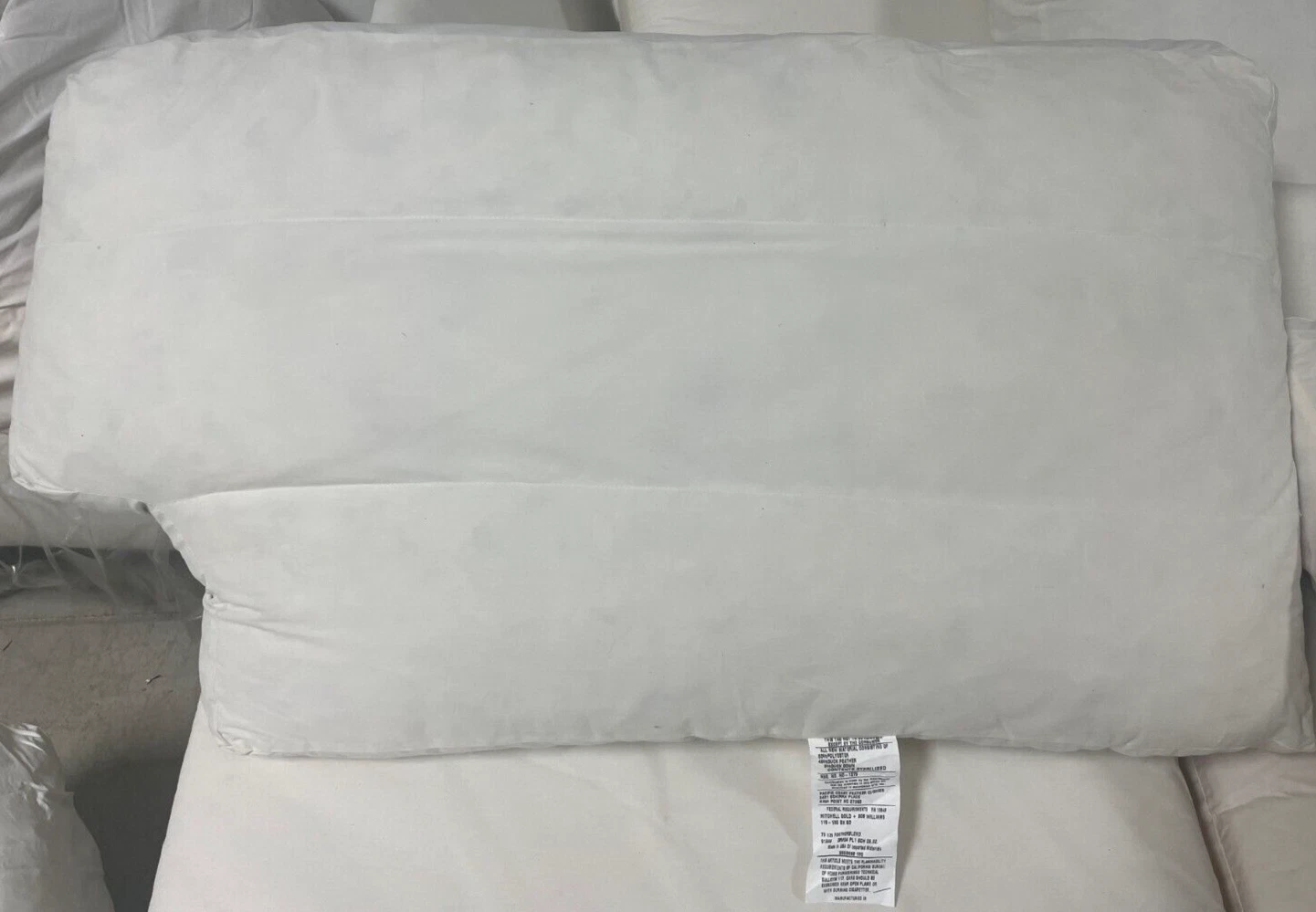 Pottery Barn Basic REPLACEMENT sectional sofa notched DOWN back pillow INSERT
Opens in a new window