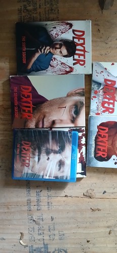 Lot of 5 Dexter seasons boxed sets Seasons 1 5 6 7 8 tested 4 Dvd 1 Bluray - Picture 3 of 5