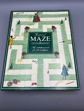 Vintage THE GAME OF MAZE 1990 Board Game by Finch