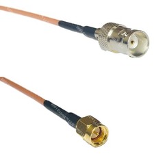 RG316DS BNC FEMALE to SMA MALE RF Cable FAST-SHIP LOT