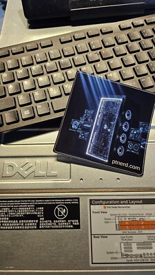 4x4'' High Quality Hacker Homelab Propylene Sticker - Tear/Water/Fade Resistant