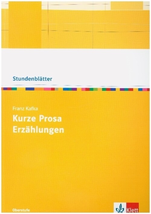 Thumbnail - Franz Kafka: Kurze Prosa, Erzählungen Kopiervorlagen Mit Downloadpaket