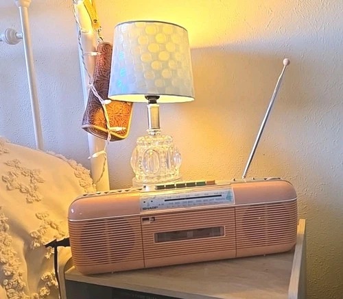 Sharp QT-50 (P) Portable Stereo Radio Cassette As seen on "STRANGER THINGS"