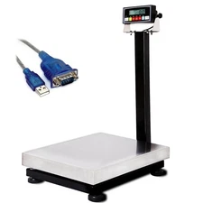 New Prime Systems NTEP 16"x20"Bench Scale w indicator 250x0.05lb Stainless steel