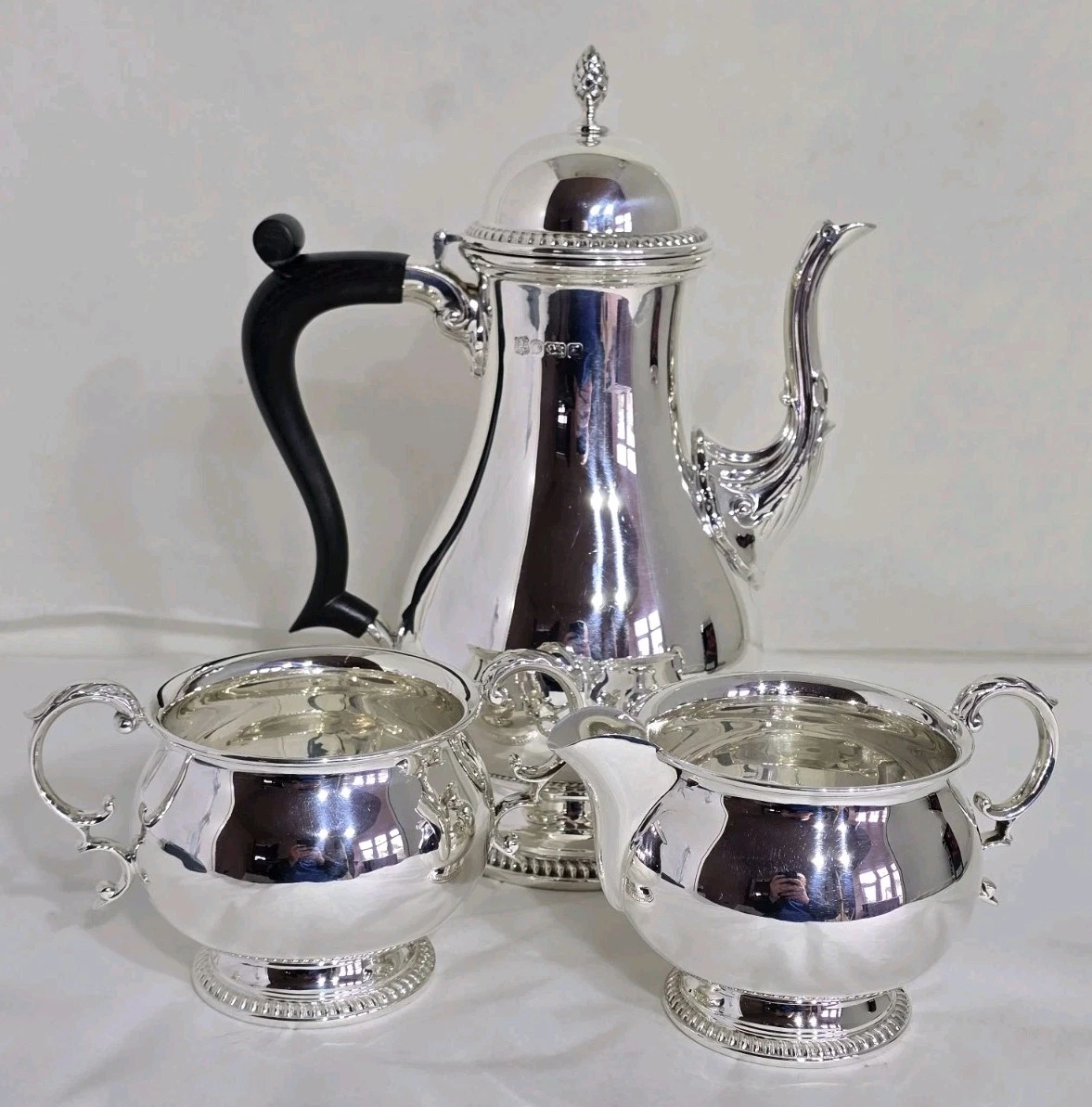 Barker Ellis Antique Silver Tea/Coffee Pots/Sets for sale | eBay UK