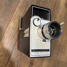 Bell & Howell Zoom Reflex Auto Load 8mm Film Movie Camera Tested