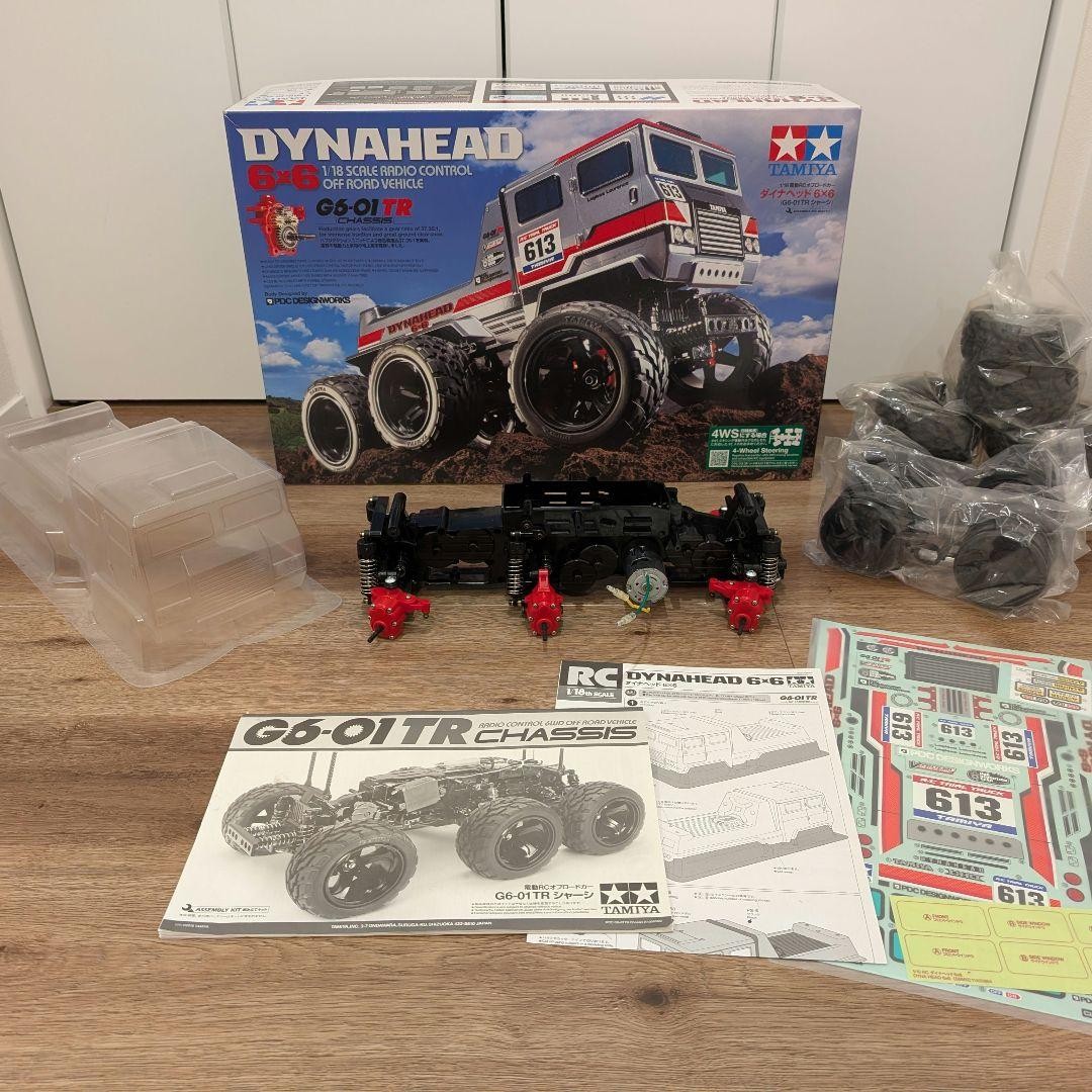 ☆ TAMIYA ★ DYNAHEAD 6×6 ☆ G6-01TR ★ Tamiya Dynahead 6 G6-01Tr | eBay