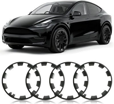 Wheel Rim Protect for Tesla Model Y 20'' (2020-2024), Easy-Install Hubcaps Whe...