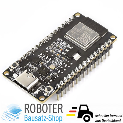 Waveshare ESP32-H2-MINI-1-N4 Entwicklungsboard (Pins gelötet) BLE/Zigbee/Thread