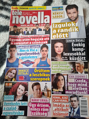 Can Verel,Sinem Unsal,Eva Cedeno,Henry Cavill,Lori Loughlin, Hungarian magazine