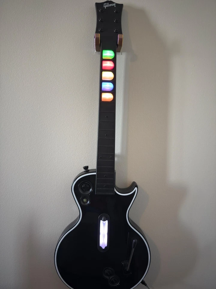 🎸 Guitar Hero Guitarras Personalizadas - RGB + Mods Mecánicos (Opciones Compatibles con Xbox) Foto 3 de 4