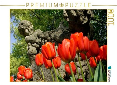 CALVENDO Puzzle Poensgen Park, Ratingen | 1000 Teile Lege-Größe 64x48cm Foto-Puz