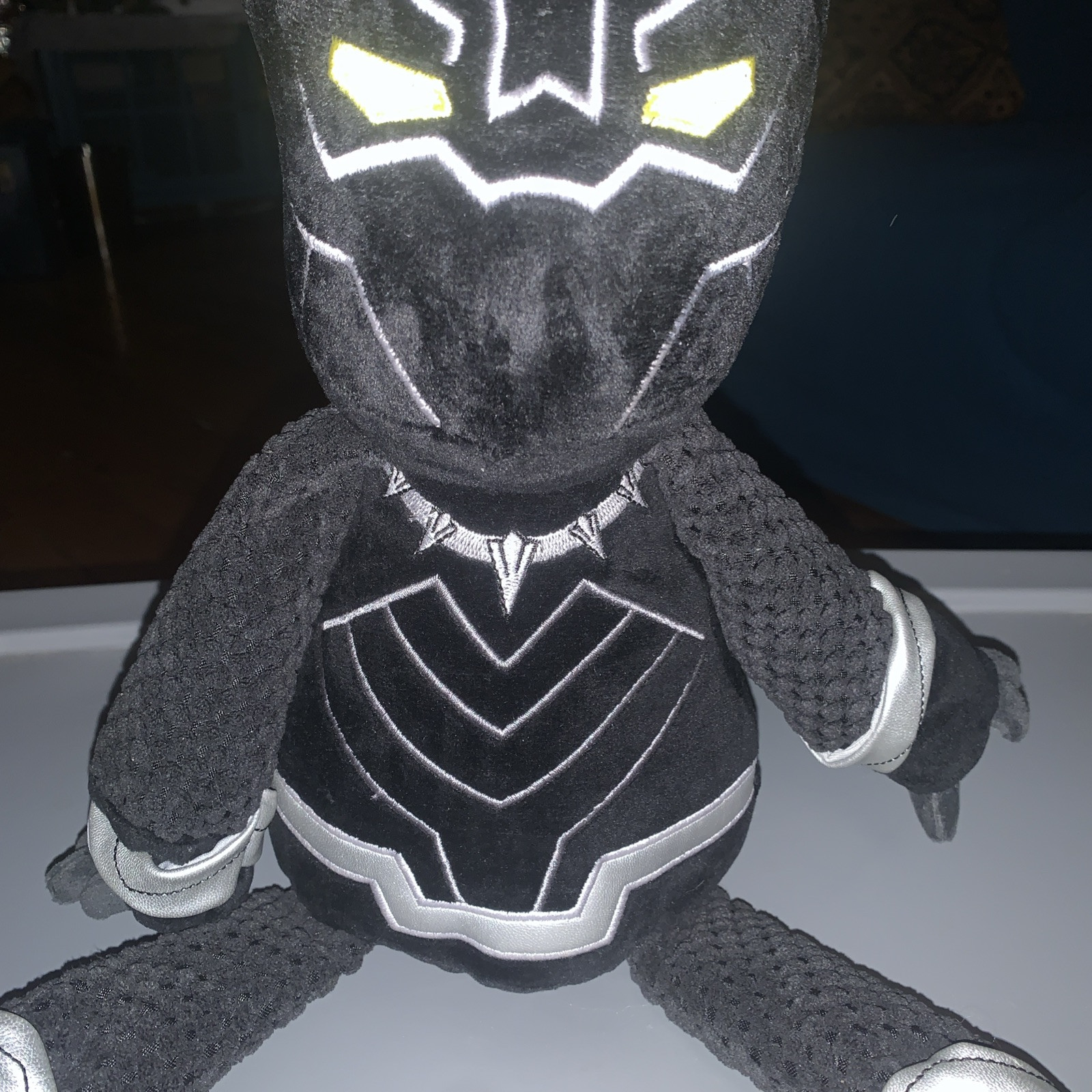 Black Panther Plush Marvel Avengers Scentsy Buddy Secret Pocket 16" Excellent thumbnail 3