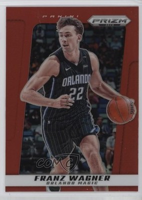 2024-25 Panini Prizm Deca Red Prizm 195/199 Franz Wagner #127 12wc