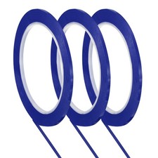 3 Pcs Whiteboard Tapes, 0.1" x 72 Yards Dry Erase Board Grid Tape, Blue