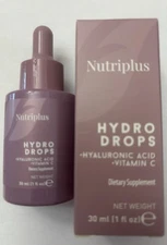 FARMASI NUTRIPLUS HYDRO DROPS HYALURONIC ACID VITAMIN C.