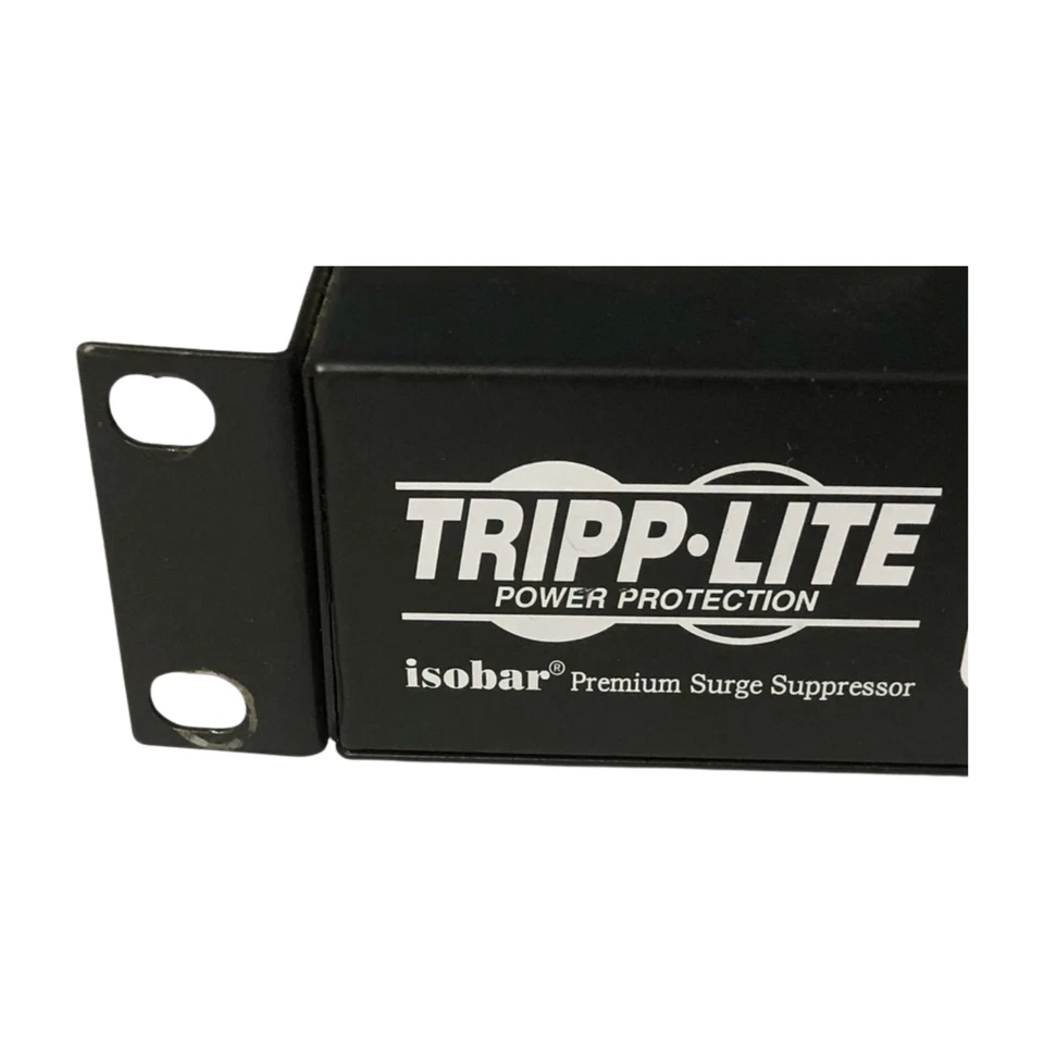 Tripp Lite IBAR12-20T Surge Protector Power Strip Rackmount 12 Outlet 20A Isobar - Image 2 of 4