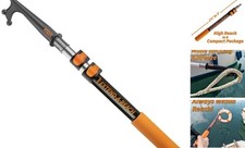 Boat Hook for Docking with Telescoping Extension Pole // Durable, 3 Feet