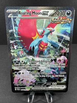 Pokémon TCG (SIR) Roaring Moon EX 251/182 Scarlet & Violet Paradox