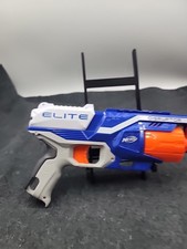 NERF Disruptor Elite Blaster with 6-Dart Drum and Slam Fire - tested