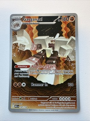 Garganacl 147/132 Me01: Mega Evolution Holo Illustration Rare