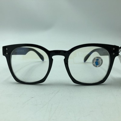Blue Gem Unisex Anti Blue Light Reading Glasses Style #2022 Black