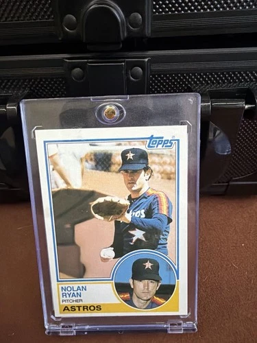 Nolan Ryan Topps Astros 🔥 HOF Strikeout King Vintage Card 🔥