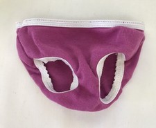 American Girl 2004 Ready For Fun Outfit - Magenta Panties - White Elastic Only