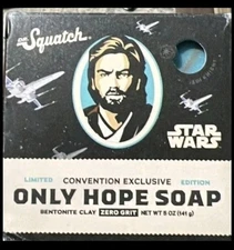 SDCC 2024 Exclusive RARE  Dr. Squatch X Star Wars Only Hope Soap - Flawless 