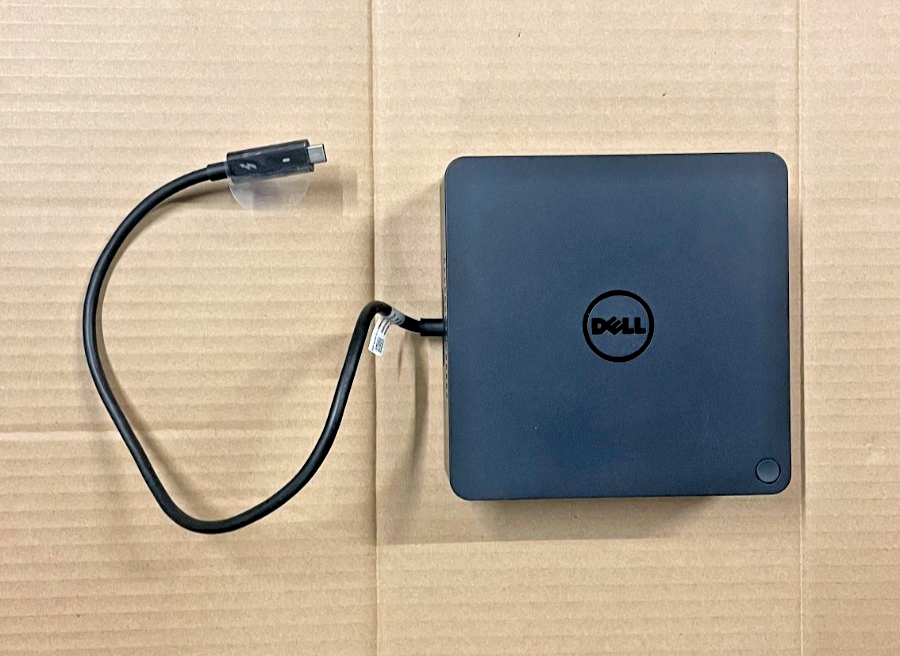 Dell TB16 Thunderbolt 240W Docking Station with AC Adapter - Black