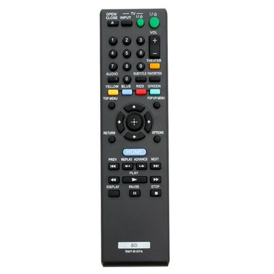RMT-B107A Remote Control fit for Sony BLU RAY DVD Player BDP-S570 BDP-S370